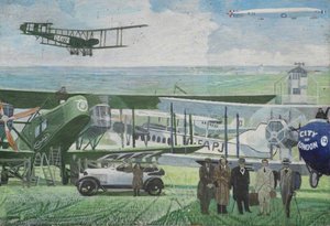 British Air Transport (polyptych, Panel 4 Of 7) — William Kempster