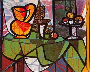 Jarro Y Frutero — Pablo Picasso, Cubism