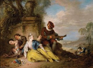 The Musicians — Jean-baptiste Pater
