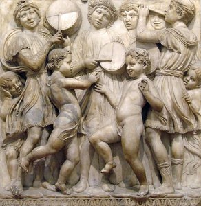 Cantoria: Fourth Top Relief — Luca Della Robbia, Renaissance Sculpture