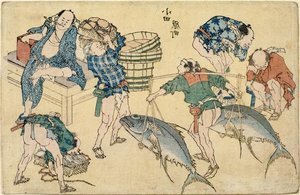 Street Scenes Newly Pubished — Katsushika Hokusai