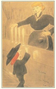 Swinburne And Miss Sophia Grimes — Sir Max Beerbohm