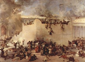 Destruction Of Temple Of Jerusalem — Francesco Hayez