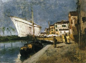 Campo Santa Marta — John Henry Twachtman, Impressionism