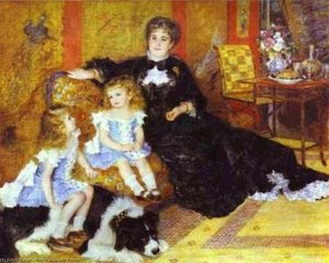 Madame Charpentier With Her Children — Pierre-auguste Renoir