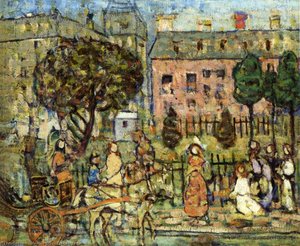 Park, Naples — Maurice Brazil Prendergast