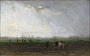 Voorjaarslandschap — Jacob Henricus Maris