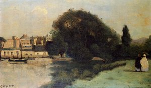Richmond, Near London — Jean-baptiste-camille Corot
