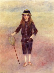 The Little Fishergirl — Pierre-auguste Renoir