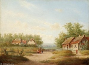 Talking Figures And A Shepherd — Carl Eduard Ahrendts