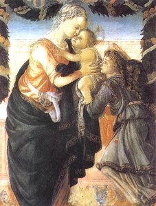 Madonna And Child With An Angel — Sandro Botticelli