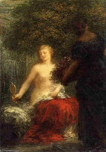 Woman At Her Toillette — Henri Fantin-latour
