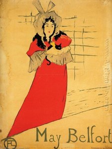 May Belfort — Henri De Toulouse-lautrec, Toulouse-lautrec Style