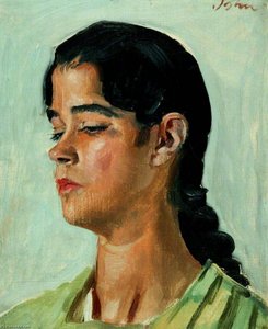 Head Of A Spanish Gypsy — Augustus Edwin John