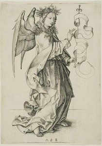 The Angel Of The Annunciation — Martin Schongauer