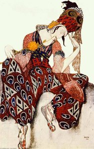 La Peri Iksander — Léon Bakst