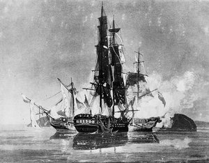 Capture Of The Étoile By The Hebrus Off Cape La Hogue