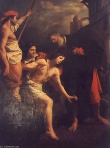The Hospitality Of Saint Julian — Cristofano Allori