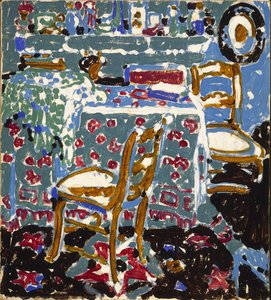 Blue Interior — David Brown Milne