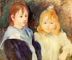 Portrait Of Children — Berthe Morisot