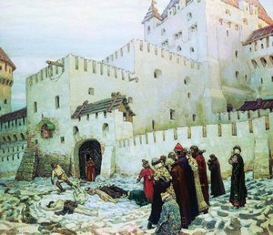 Moscow Prison, Xvi Century — Apollinari Vasnetsov