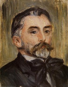 Portrait Of Stephane Mallarme — Pierre-auguste Renoir