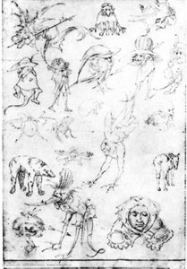Studies Of Monsters3 — Hieronymus Bosch