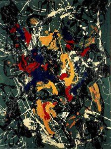 Number 3 — Paul Jackson Pollock, Abstract Expressionism