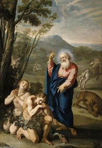 Expulsion Of Adam And Eve — Aureliano Milani