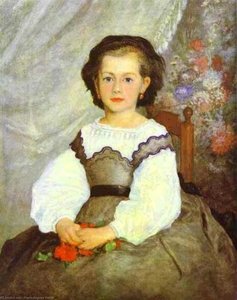 Little Miss Romaine Lacaux — Pierre-auguste Renoir