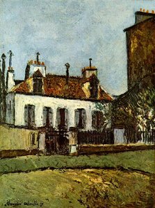 House In The Suburbs Of Paris — Maurice Utrillo