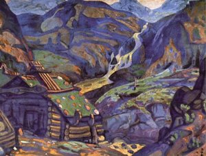 Mill In The Mountains — Nicholas Roerich
