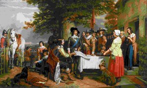 The Eve Of The Battle Of Edge Hill