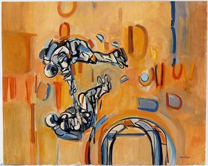 Space Tumble — Tom O'hara, Abstract Expressionism