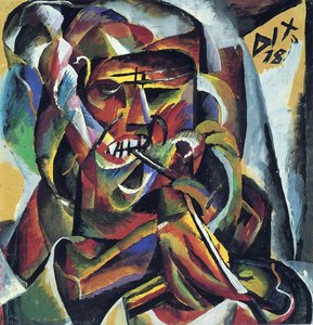 Warrior with a Pipe