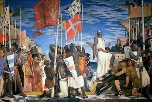 Richard I Leaving England For The Crusades — Glyn Warren Philpot, Other