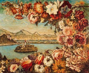 Island And Flower Garland — Giorgio De Chirico