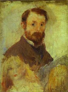 Self-portrait — Pierre-auguste Renoir, Impressionist Movement