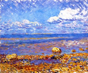 Wickford Low Tide — William James Glackens, Impressionist