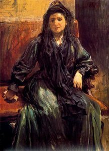 Portrait Of Teresa — Ignacio Pinazo Camarlench