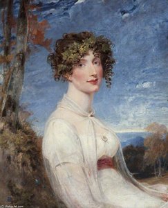 The Honourable Mrs Abbot Upcher, Née Charlotte Wilson — Richard Westall