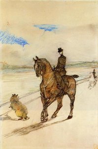 Horsewoman — Henri De Toulouse-lautrec