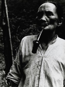 Tamsui River – An Indigenous Old Woman — Huang Tse-hsiu