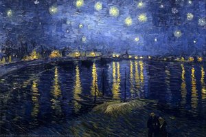 Starry Night (orsay) — Vincent Willem Van Gogh, Post-impressionism
