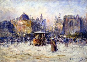 Princes Bridge — Frederick Mccubbin