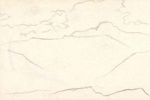Cursory Sketch Of Mountain Landscape 10 — Nicholas Roerich