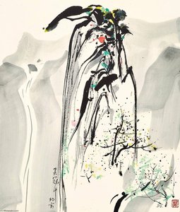 Summit Of Mount Huang — Wu Guanzhong
