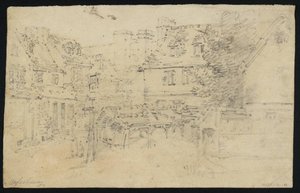 Buildings At Aylesbury — Thomas Girtin
