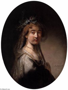A Young Woman As A Shepherdess
