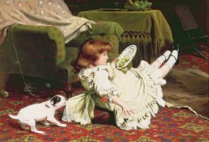Time To Play — Charles Burton Barber